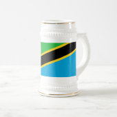 Tansania Bierglas (VorderseiteRechts)
