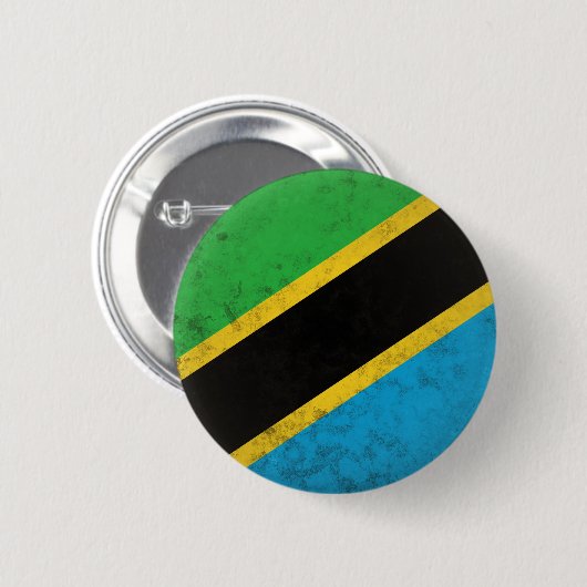 Tansania Button (Vorne & Hinten)