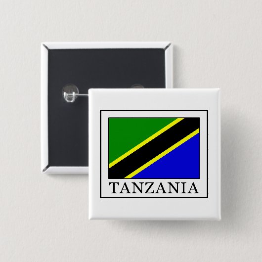 Tansania Button (Vorne & Hinten)