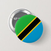 Tansania Button (Vorne & Hinten)