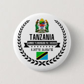 Tansania Button (Vorderseite)