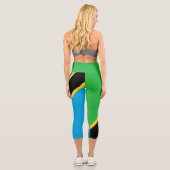 Tansania Capri Leggings (Rückseite)