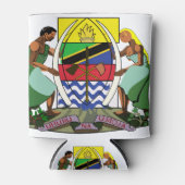 Tansania-Emblem Dosenkühler (Vorderseite)