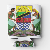Tansania-Emblem Dosenkühler (Rückseite)