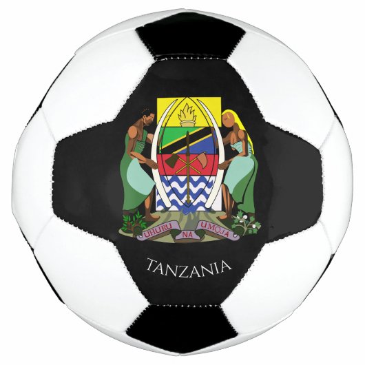 Tansania-Emblem Fußball (Vorderseite)