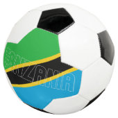 Tansania Flag Adortable Patriotic Soccer Ball (Dreiviertel)
