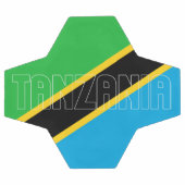 Tansania Flag Adortable Patriotic Soccer Ball (Flach)