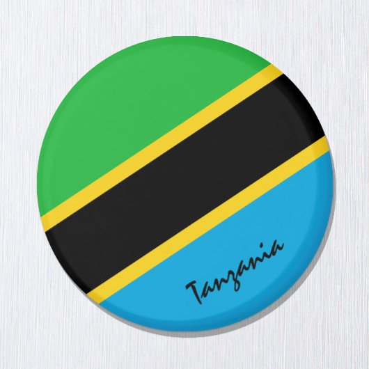 Tansania flag & Africa - travel/sport fans Magnet