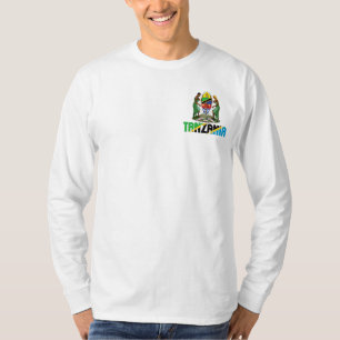 Tansania Flag and Coat of Arms Patriotic T-Shirt