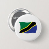 Tansania Flag Button (Vorne & Hinten)