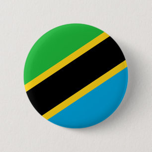 Tansania Flag Button