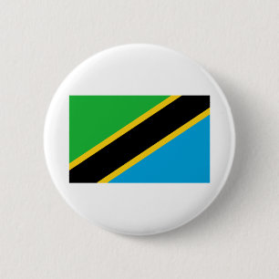 Tansania Flag Button