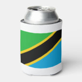 Tansania Flag Dosenkühler (Kanne Vorderseite)