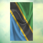 Tansania Flag Fensteraufkleber (Blatt 3)