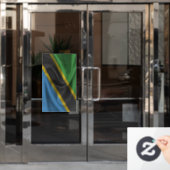 Tansania Flag Fensteraufkleber (Büro Tür)