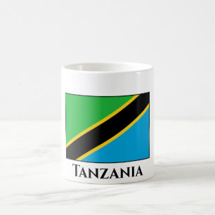 Tansania Flag Kaffeetasse