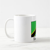 Tansania Flag Kaffeetasse (Links)