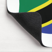 Tansania Flag Mousepad (Ecke)