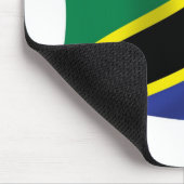 Tansania Flag Mousepad (Ecke)