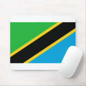 Tansania Flag Mousepad (Mit Mouse)