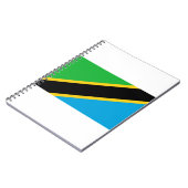 Tansania Flag Notizblock (Linke Seite)
