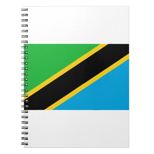 Tansania Flag Notizblock (Vorderseite)