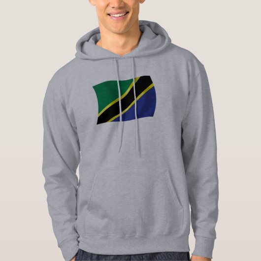 Tansania Flag Shirt (Vorderseite)