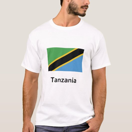 Tansania Flag T-Shirt (Vorderseite)