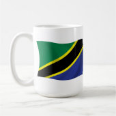 Tansania Flag Tasse (Links)