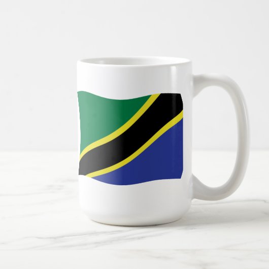 Tansania Flag Tasse (Rechts)
