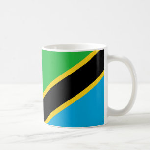"Tansania Flag Tasse - Frische Keramik des Nationa