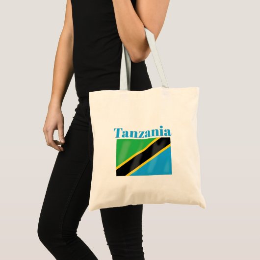 Tansania Flag Tragetasche (Vorderseite (Produkt))