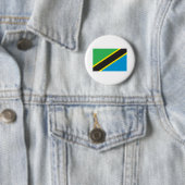 Tansania-Flagge Button (Beispiel)