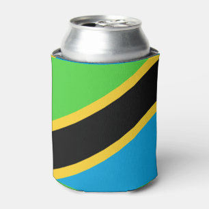 Tansania-Flagge Dosenkühler