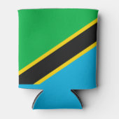 Tansania-Flagge Dosenkühler (Vorderseite)