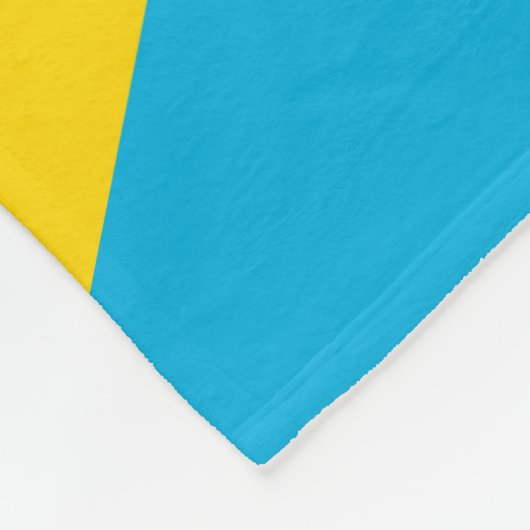 Tansania-Flagge Fleecedecke (Ecke)