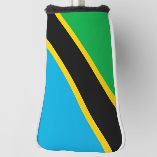 Tansania-Flagge Golf Headcover (Rotieren 90)