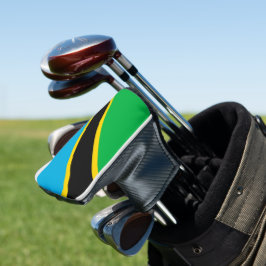 Tansania-Flagge Golf Headcover