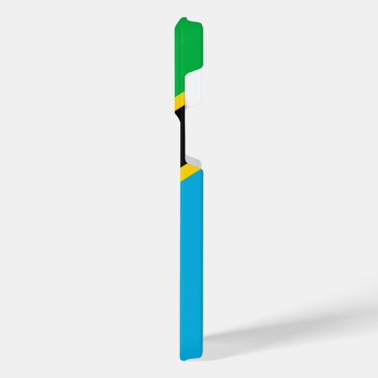 Tansania-Flagge iPhone Hülle (Linke Seite)