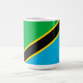Tansania-Flagge Kaffeetasse (Mittel)