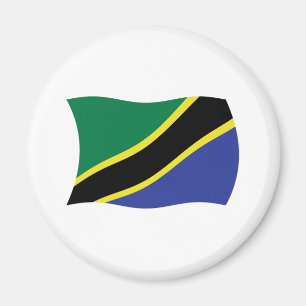 Tansania Flagge Magnet