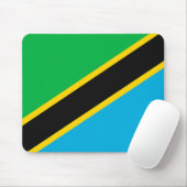 Tansania-Flagge Mousepad (Mit Mouse)