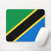 Tansania-Flagge Mousepad (Mit Mouse)
