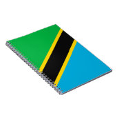 Tansania-Flagge Notizblock (Rechte Seite)