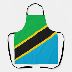 Tansania-Flagge Schürze