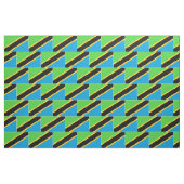 Tansania-Flagge Stoff (Fat Quarter (45,7 x 55,9 cm))