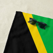 Tansania-Flagge Strandtuch (Beispiel)