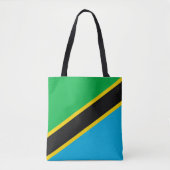 Tansania-Flagge Tasche (Vorderseite)