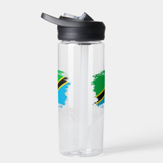 Tansania-Flagge Trinkflasche (Rechts)