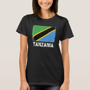Tansania Flagge Unterstützung Tansanias Menschen F T-Shirt